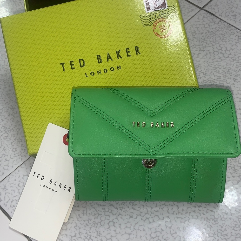 Ted Baker Vibrant Green Card Holder